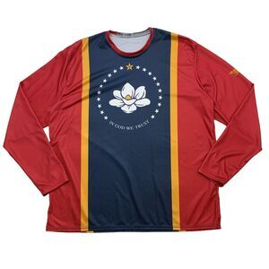 In God We Trust T Shirt Mens XL Extra Large Long Sleeve Performance Quick Dry